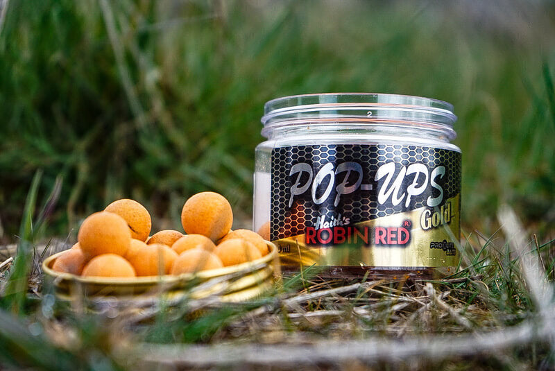 Pop Ups Pro Elite Baits Gold Robin Red 14 mm 2