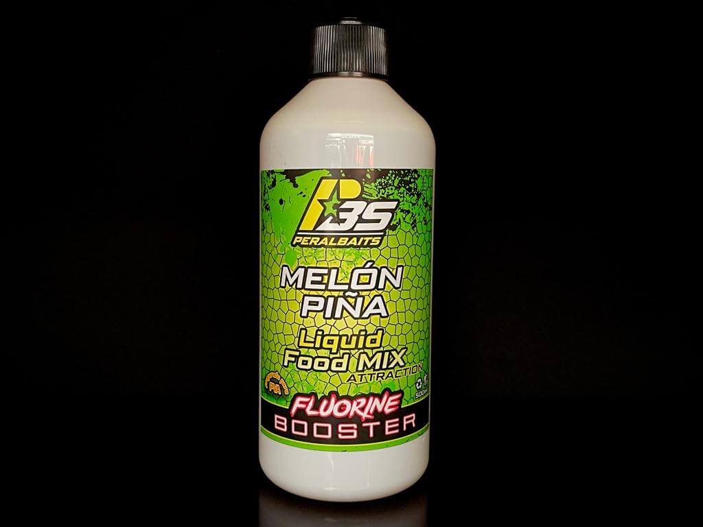 Remojo Booster Flourine Peralbaits Melon Pina 500 ml