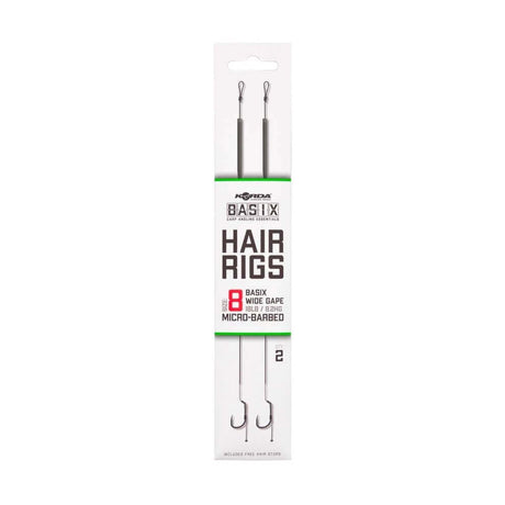 Anzuelos montados Korda Wide Gape Micro - Barbed 6 / 18 Ib - Tienda Carpfishing