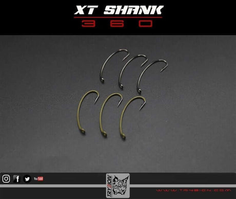 Anzuelos Trybion XT Shank Camo - Tienda Carpfishing
