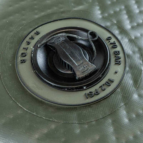 Barca Raptor 270 X - Wide Verde con suelo de aluminio - Tienda Carpfishing