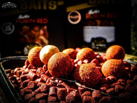 Boilies Pro Elite Baits Gold Robin Red 24 mm - Tienda Carpfishing