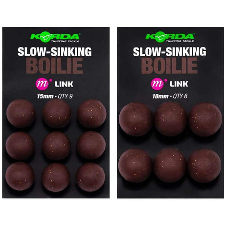 Boilies Slow Sinking Korda Link 15 mm - Tienda Carpfishing