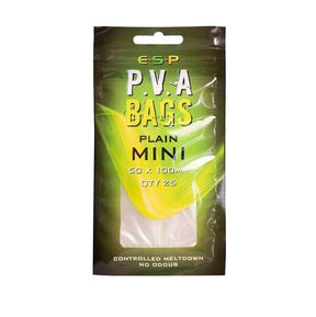 Bolsas de PVA ESP 50x100 mm - Tienda Carpfishing
