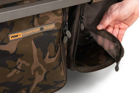 Carretilla Fox Transporter Camo - Tienda Carpfishing