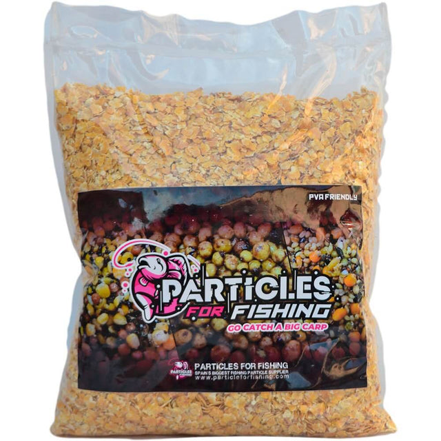 Corn Flakes Particles For Fishing 1 kg - Tienda Carpfishing