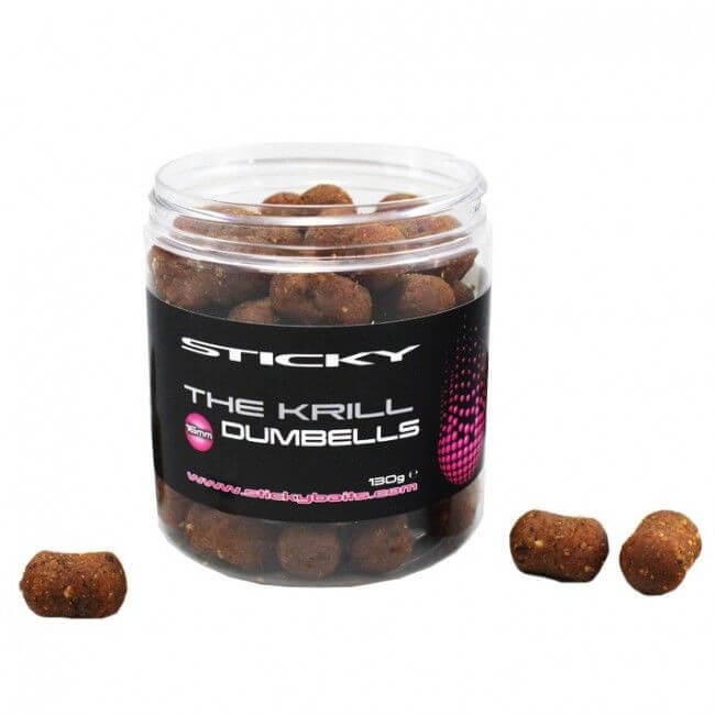 Dumbells Sticky Krill 12 mm - Tienda Carpfishing