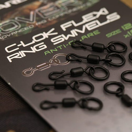 Enganche rápido con anilla Gardner C - Lok Flexi 12 - Tienda Carpfishing