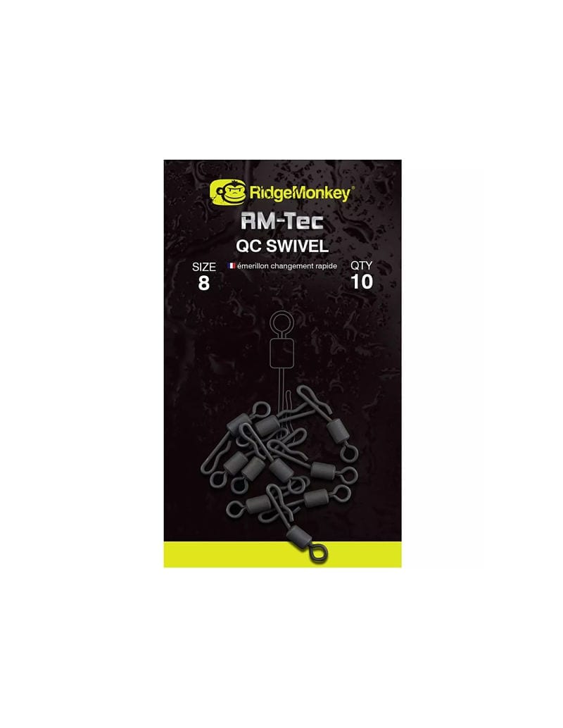 Enganche rápido Swivel Ridge Monkey Nº8 - Tienda Carpfishing
