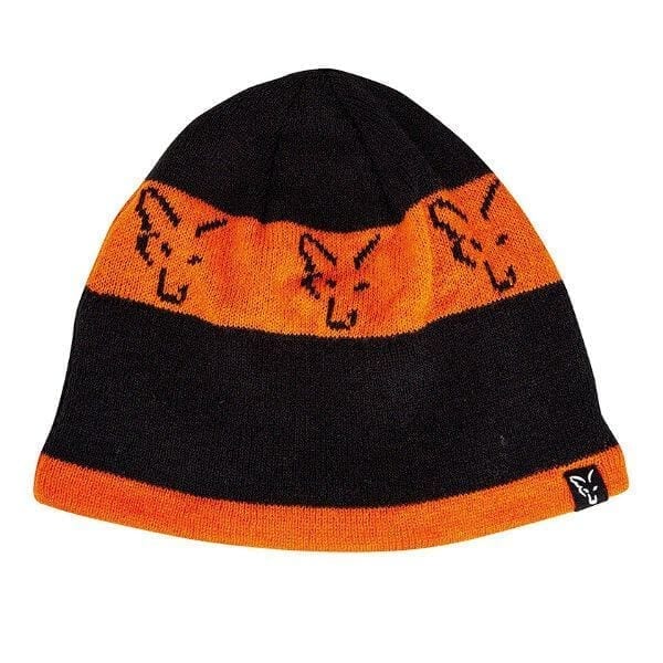 gorro fox naranja