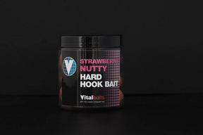 Hard Hook Baits Vitalbaits Strawberry Nutty 24 mm - Tienda Carpfishing