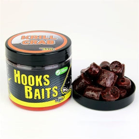Hook Pellets con líquido Pro Elite Baits Krill Crab 14 - 20 mm - Tienda Carpfishing