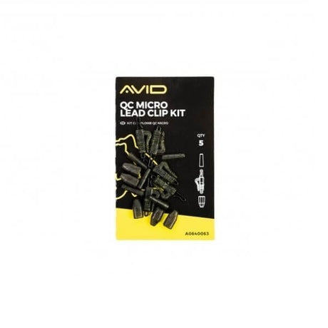 Kit Micro Lead Clip Avid Carp - Tienda Carpfishing