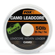 Leadcore Fox Camo 50 lb / 25 m - Tienda Carpfishing