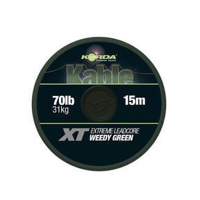Leadcore Korda Kable Verde 70 lb / 15 m - Tienda Carpfishing