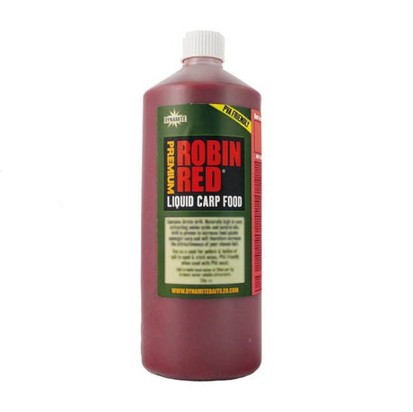 Líquido Dynamite Baits Premium Robin Red 1000 ml - Tienda Carpfishing