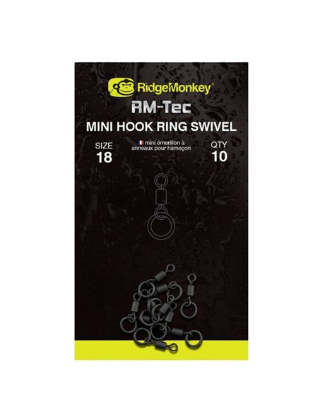 Mini Hook Ring Swivel Ridge Monkey 18 - Tienda Carpfishing