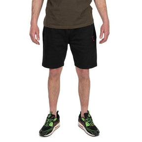 Pantalón Corto Fox Collection LW Negro y Naranja - Tienda Carpfishing