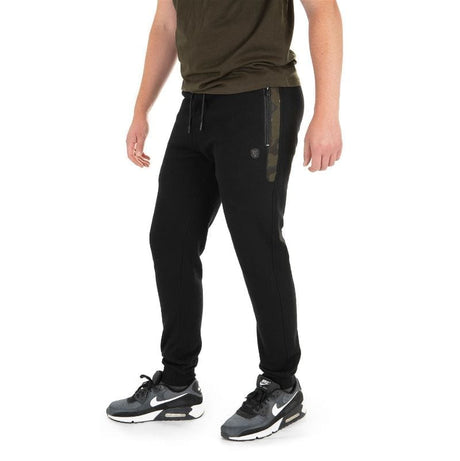 Pantalón Fox negros/camo Talla XXL - Tienda Carpfishing