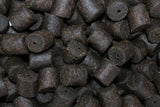 Pellets Taladrados Pro Elite Baits Black Halibut 15 mm - Tienda Carpfishing