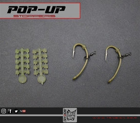 Pop Ups Stoppers verde Trybion - Tienda Carpfishing