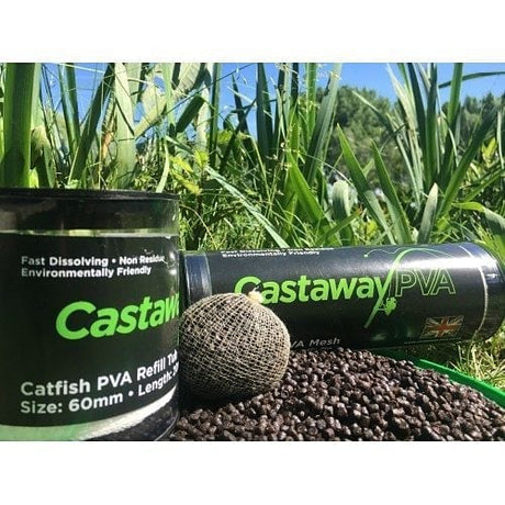 Recambio de Malla 60 mm / 20 metros PVA Castaway - Tienda Carpfishing
