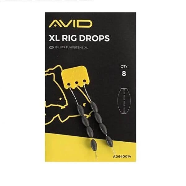 Rig Drops Tungsteno XL Avid Carp - Tienda Carpfishing