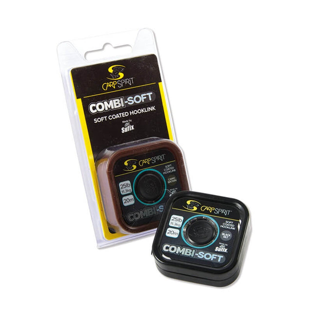 Trenzado Carp Spirit Combi Soft Camo Marrón 25 lb 20 m - Tienda Carpfishing